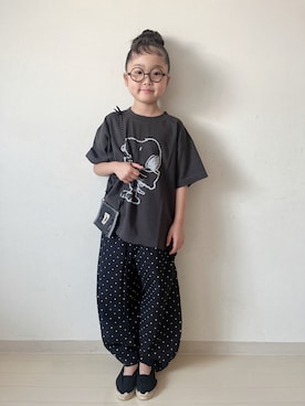 「アイテム（財布）」を使った、* 𝚝𝚘𝚛𝚒𝚌𝚘𝚝*さん（キッズ・120cm）の夏コーディネート