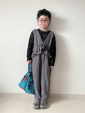 「green label relaxing（グリーンレーベルリラクシング）のアイテム」を使った、* 𝚝𝚘𝚛𝚒𝚌𝚘𝚝*さん（キッズ・122cm）の秋コーディネート