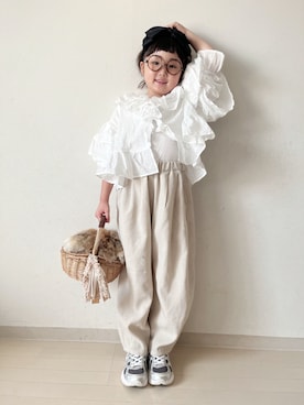 * 𝚝𝚘𝚛𝚒𝚌𝚘𝚝*さん(キッズ・122cm)の秋コーディネート