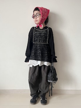 「アイテム（バッグ）」を使った、* 𝚝𝚘𝚛𝚒𝚌𝚘𝚝*さん（キッズ・110cm）の夏コーディネート