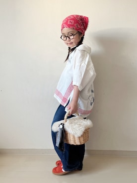* 𝚝𝚘𝚛𝚒𝚌𝚘𝚝*さん(キッズ・120cm)の夏コーディネート