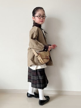 「forksy.（フォルクシー）のアイテム」を使った、* 𝚝𝚘𝚛𝚒𝚌𝚘𝚝*さん（キッズ・120cm）の春コーディネート