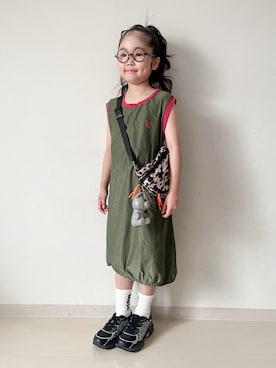 「ASICS（アシックス）のアイテム」を使った、* 𝚝𝚘𝚛𝚒𝚌𝚘𝚝*さん（キッズ・120cm）の夏コーディネート