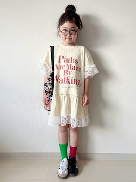 * 𝚝𝚘𝚛𝚒𝚌𝚘𝚝*さん(キッズ・120cm)の夏コーディネート