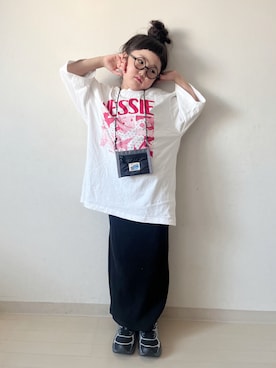 「ASICS（アシックス）のアイテム」を使った、* 𝚝𝚘𝚛𝚒𝚌𝚘𝚝*さん（キッズ・122cm）の夏コーディネート