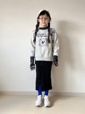 * 𝚝𝚘𝚛𝚒𝚌𝚘𝚝*さん（キッズ・130cm）の秋コーディネート