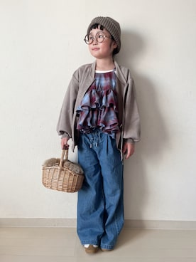 * 𝚝𝚘𝚛𝚒𝚌𝚘𝚝*さん(キッズ・122cm)の秋コーディネート