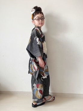 * 𝚝𝚘𝚛𝚒𝚌𝚘𝚝*さん(キッズ・120cm)の夏コーディネート