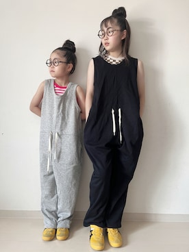 「p.premier（ピードットプルミエ）のアイテム」を使った、* 𝚝𝚘𝚛𝚒𝚌𝚘𝚝*さん（キッズ・120cm）の夏コーディネート