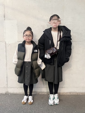 * 𝚝𝚘𝚛𝚒𝚌𝚘𝚝*さん（キッズ・110cm）の冬コーディネート