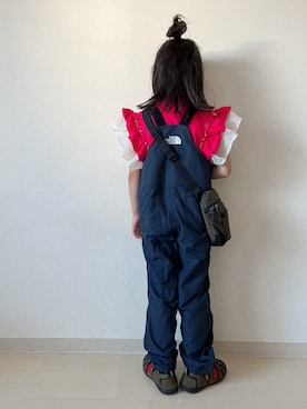 「アイテム（サロペット/オーバーオール）」を使った、* 𝚝𝚘𝚛𝚒𝚌𝚘𝚝*さん（キッズ・110cm）の夏コーディネート