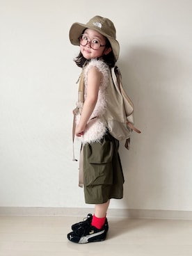 「アイテム（バッグ）」を使った、* 𝚝𝚘𝚛𝚒𝚌𝚘𝚝*さん（キッズ・110cm）の夏コーディネート