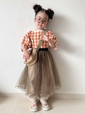 * 𝚝𝚘𝚛𝚒𝚌𝚘𝚝*さん（キッズ・100cm）の春コーディネート