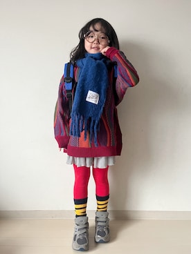 「CIAOPANIC TYPY（チャオパニックティピー）のアイテム」を使った、* 𝚝𝚘𝚛𝚒𝚌𝚘𝚝*さん（キッズ・110cm）の冬コーディネート