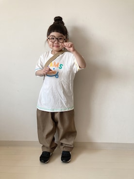 「beams mini」｜* 𝚝𝚘𝚛𝚒𝚌𝚘𝚝*さん（キッズ・100cm）の春コーディネート