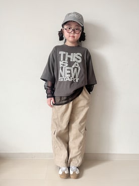 * 𝚝𝚘𝚛𝚒𝚌𝚘𝚝*さん(キッズ・122cm)の秋コーディネート