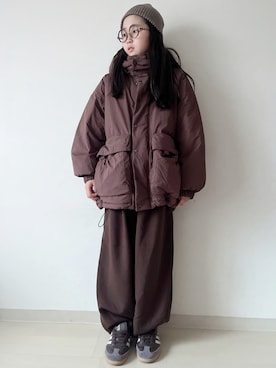 「アイテム（ブルゾン）」を使った、* 𝚝𝚘𝚛𝚒𝚌𝚘𝚝*さん（キッズ・110cm）の秋コーディネート