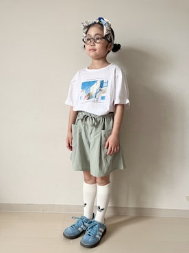 * 𝚝𝚘𝚛𝚒𝚌𝚘𝚝*さん(キッズ・120cm)の夏コーディネート