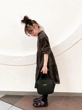 「はじめましてコーデ」｜「アイテム（ワンピース/ドレス）」を使った、* 𝚝𝚘𝚛𝚒𝚌𝚘𝚝*さん（キッズ・120cm）の春コーディネート