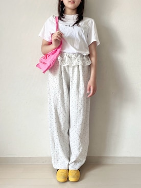 「BOBO CHOSES（ボボショーズ）のアイテム」を使った、* 𝚝𝚘𝚛𝚒𝚌𝚘𝚝*さん（キッズ・120cm）の夏コーディネート