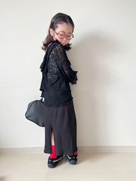 「アイテム（スニーカー）」を使った、* 𝚝𝚘𝚛𝚒𝚌𝚘𝚝*さん（キッズ・110cm）の夏コーディネート