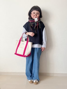* 𝚝𝚘𝚛𝚒𝚌𝚘𝚝*さん（キッズ・122cm）の秋コーディネート