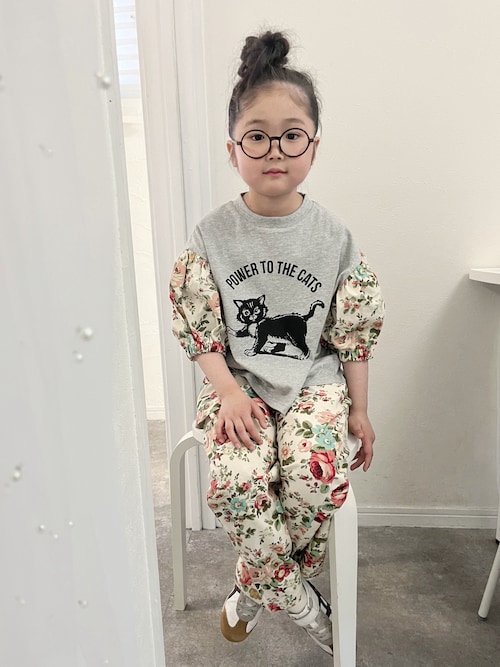 softcheese×MARKEY'S】別注ビッグパフスリーブTee（Tシャツ/カットソー