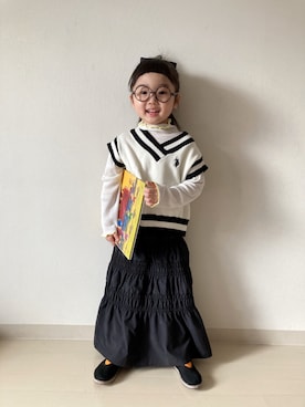 * 𝚝𝚘𝚛𝚒𝚌𝚘𝚝*さん（キッズ・100cm）の冬コーディネート