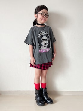 「アイテム（レッグウェア）」を使った、* 𝚝𝚘𝚛𝚒𝚌𝚘𝚝*さん（キッズ・110cm）の秋コーディネート