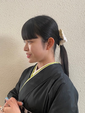 「卒業式コーデ」｜「アイテム（その他）」を使った、nonさん（レディース・156cm）の春コーディネート