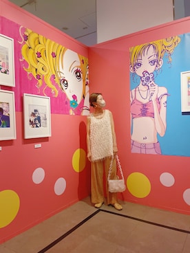 「TAN（タン）のアイテム（パンツ）」を使った、miyuwadaさん（レディース・158cm）の秋コーディネート