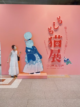 「JOURNAL STANDARD relume（ジャーナルスタンダード　レリューム）のアイテム（ワンピース/ドレス）」を使った、miyuwadaさん（レディース・156cm）の夏コーディネート