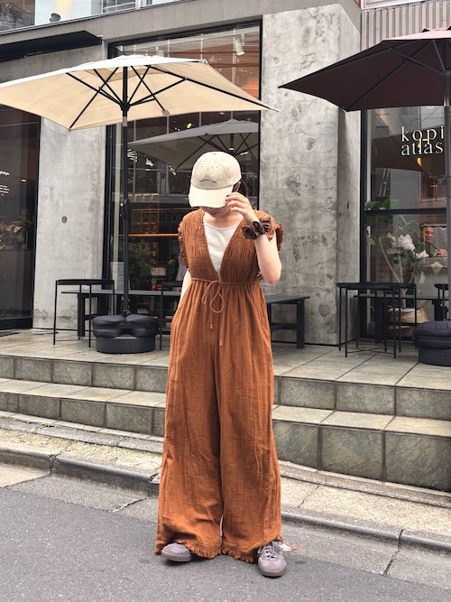ピグメントロゴ刺繍CAP