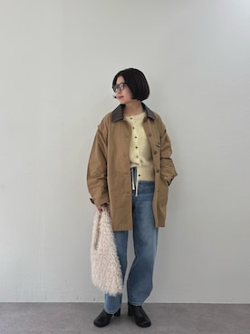 「CIAOPANIC TYPY（チャオパニックティピー）のアイテム（その他アウター）」を使った、ａｏｉさん（レディース・156cm）の秋コーディネート