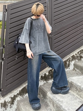 「VARZAR（バザール）のアイテム」を使った、taiさん（メンズ・179cm）の春コーディネート