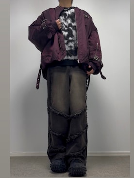 「HARE（ハレ）のアイテム」を使った、taiさん（メンズ・179cm）の冬コーディネート