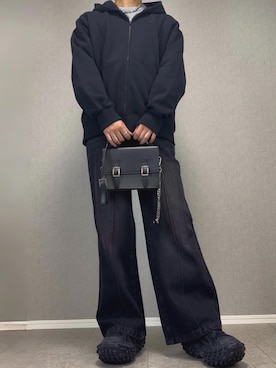 「アイテム（リング）」を使った、taiさん（メンズ・179cm）の冬コーディネート