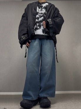 「アイテム（タンクトップ）」を使った、taiさん（メンズ・179cm）の秋コーディネート