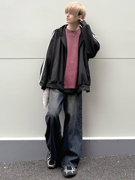 「LILL（リル）のアイテム」を使った、taiさん（メンズ・179cm）の春コーディネート