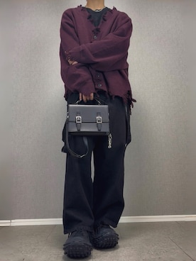 「アイテム（ショルダーバッグ）」を使った、taiさん（メンズ・179cm）の秋コーディネート