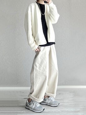 「JUNRED（ジュンレッド）のアイテム（パンツ）」を使った、taiさん（メンズ・179cm）の春コーディネート