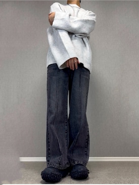 「アイテム（タンクトップ）」を使った、taiさん（メンズ・179cm）の秋コーディネート