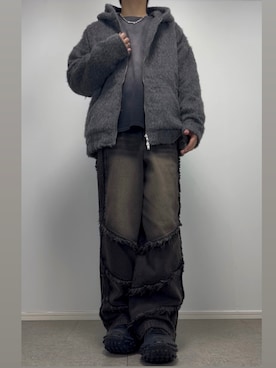 「HARE（ハレ）のアイテム」を使った、taiさん（メンズ・179cm）の冬コーディネート