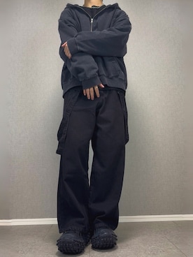 「アイテム（タンクトップ）」を使った、taiさん（メンズ・179cm）の秋コーディネート