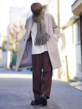 「アイテム（リング）」を使った、taiさん（メンズ・179cm・20代）の冬コーディネート