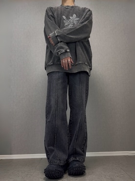 「アイテム（タンクトップ）」を使った、taiさん（メンズ・179cm）の秋コーディネート