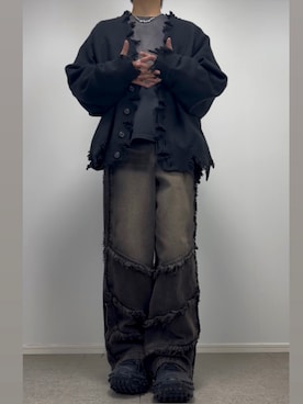 「HARE（ハレ）のアイテム」を使った、taiさん（メンズ・179cm）の冬コーディネート