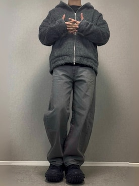 「アイテム（タンクトップ）」を使った、taiさん（メンズ・179cm・20代）の冬コーディネート