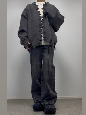 「HARE（ハレ）のアイテム」を使った、taiさん（メンズ・179cm）の冬コーディネート