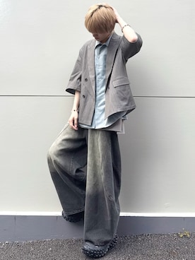 「Paul Smith（ポールスミス）のアイテム（アクセサリー）」を使った、taiさん（メンズ・179cm）の春コーディネート